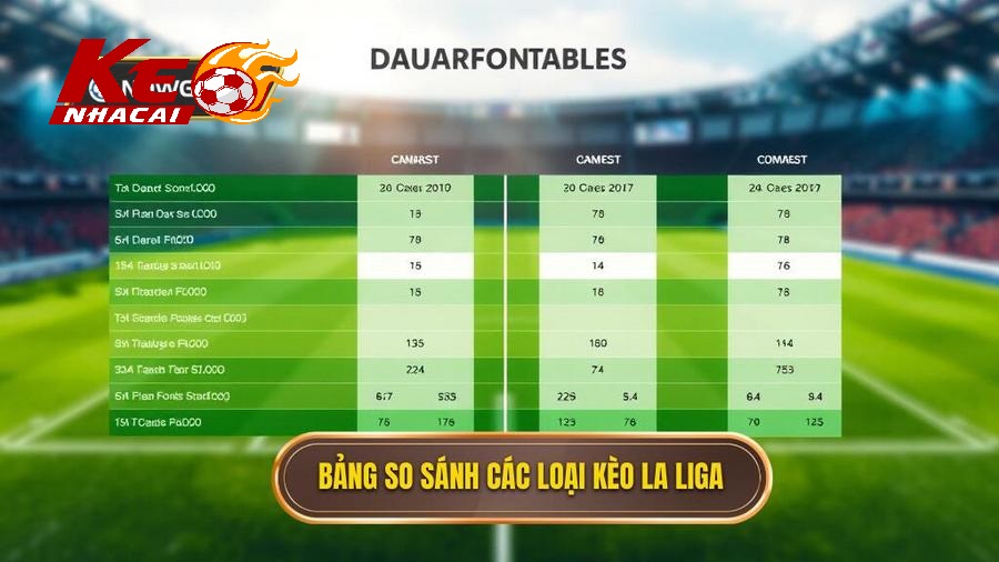 Tổng quan kèo La Liga